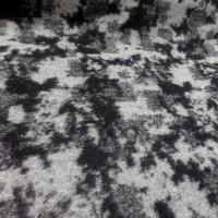 Laine bouillie noire marbree gris clair 2