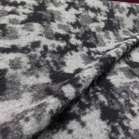 Laine bouillie noire marbree gris clair 4