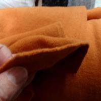 Laine bouillie teinte carotte 1 