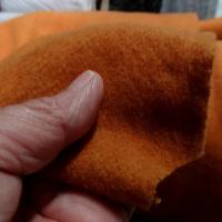 Laine bouillie teinte carotte 3 