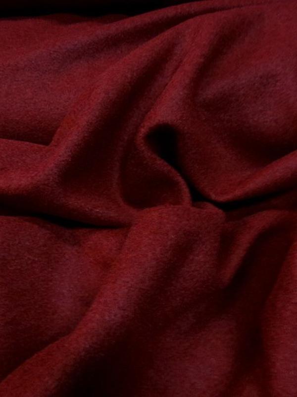 Laine bouillie bordeaux cerise