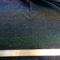 Laine côtelée dégradée pétrole 01