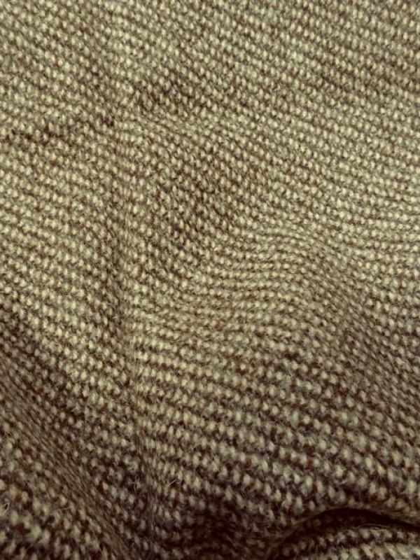 Laine epaisse chinee beige et noisette 1 