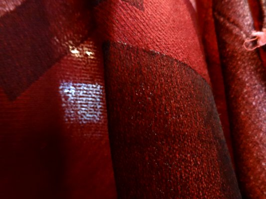 Laine et mohair bordeaux et rose 04