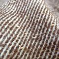 Laine marron beige effet pepite d or 4 