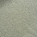 Laine melangee ecrue froissee motif faconne fleuri 2 