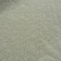 Laine melangee ecrue froissee motif faconne fleuri 2 
