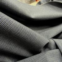 Laine rayee noir gris et bleu froid 4 