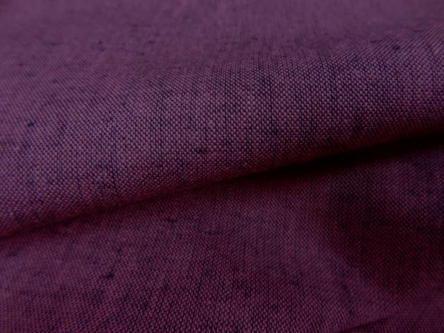 Lin coton chambray fuschia 0 1