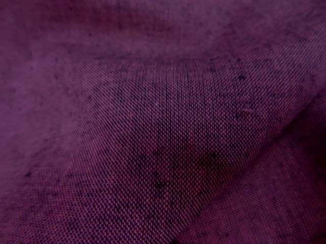 Lin coton chambray fuschia 0 2