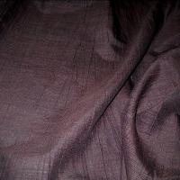 Lin froisse marron sepia 2 