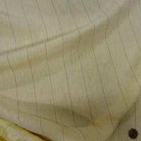 Lin jaune paille raye 1