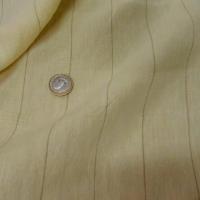 Lin jaune paille raye 3