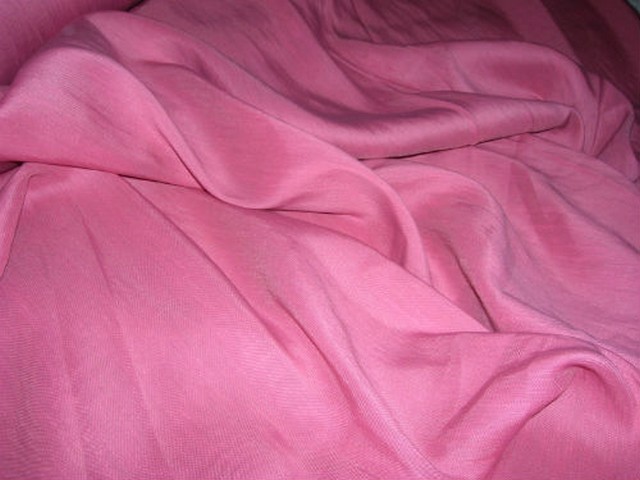 Lin polyester rose bonbon 1