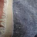 Lin teinte bleu blanc chambray 3 