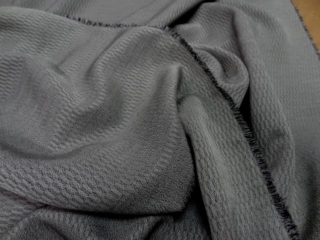 Lin viscose diamant gris 2