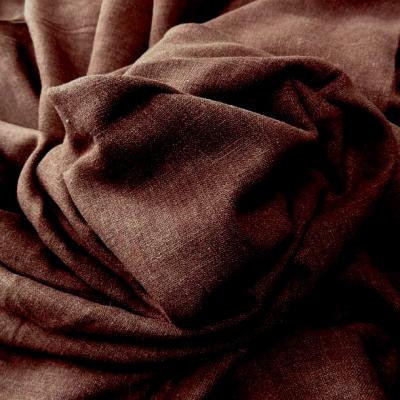 Lin viscose marron chine 1 