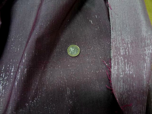 Lurex rose double face