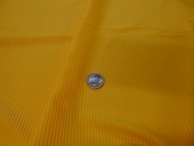 Lycra a cotes jaune soleil 2