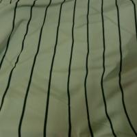 Lycra beigeasse rayures craie 1