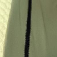 Lycra beigeasse rayures craie 3 