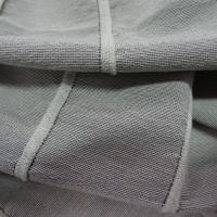Lycra bi stretch mastic faconne rayures 2 