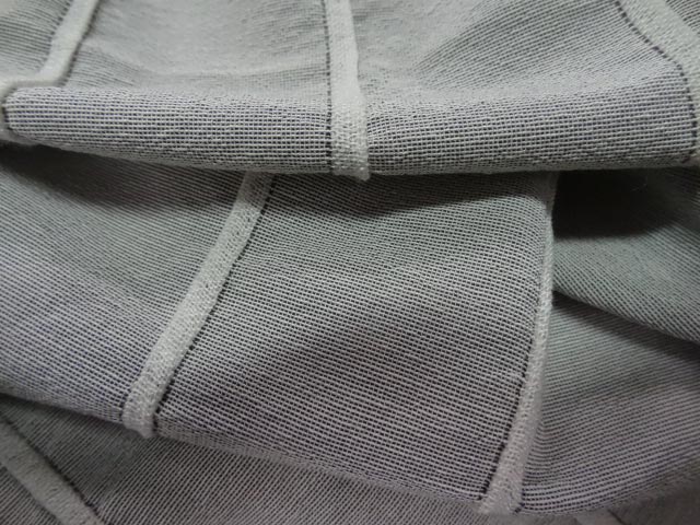 Lycra bi stretch mastic faconne rayures 2