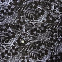 Lycra bichromie feuilles de palmiers 2 