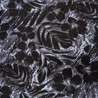 Lycra bichromie feuilles de palmiers 3 