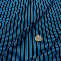 Lycra bleu rayures et lignes 2 