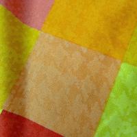 Lycra carreaux et pied de coq teintes acidulees 5