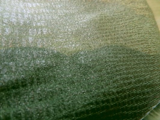Lycra peau de serpent vert chrome 03