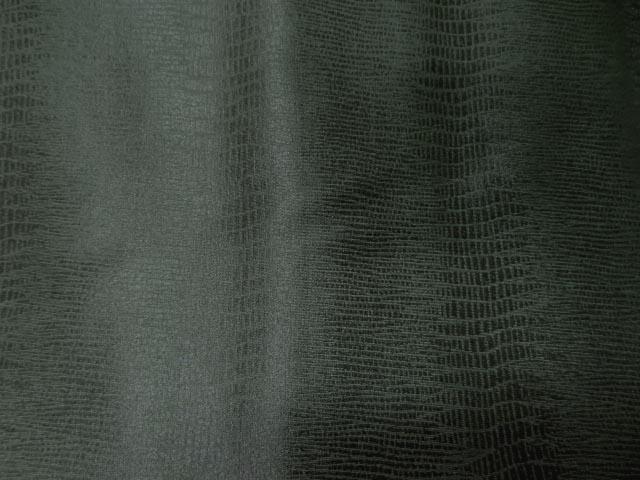 Lycra peau de serpent vert chrome