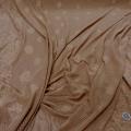 Lycra dentelle avec embases caramel mou 2