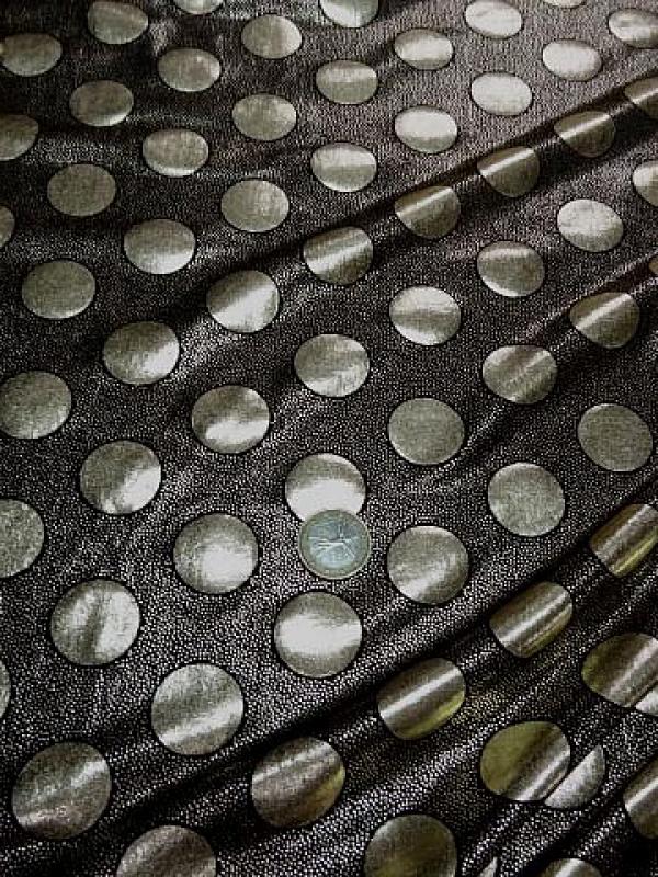 Lycra disco a pois or 2 