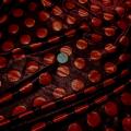 Lycra disco a pois rouge 1 
