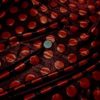 Lycra disco a pois rouge 1