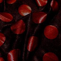Lycra disco a pois rouge 3 