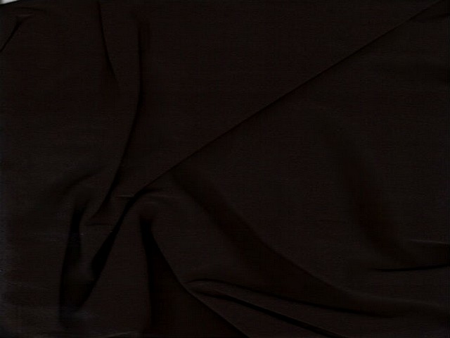 Lycra double faces marron raye uni 1