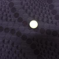 Lycra faconne art deco teinte violet zinzolin 2