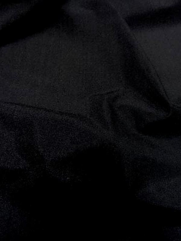 Lycra fin satine noir 1 1
