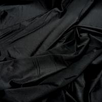 Lycra fin satine noir 1 