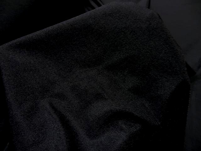 Lycra fin satine noir 3 1