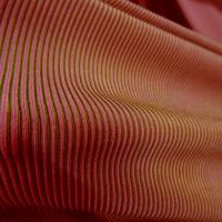 Lycra finement cotele moire teintes capucine mousse 3 