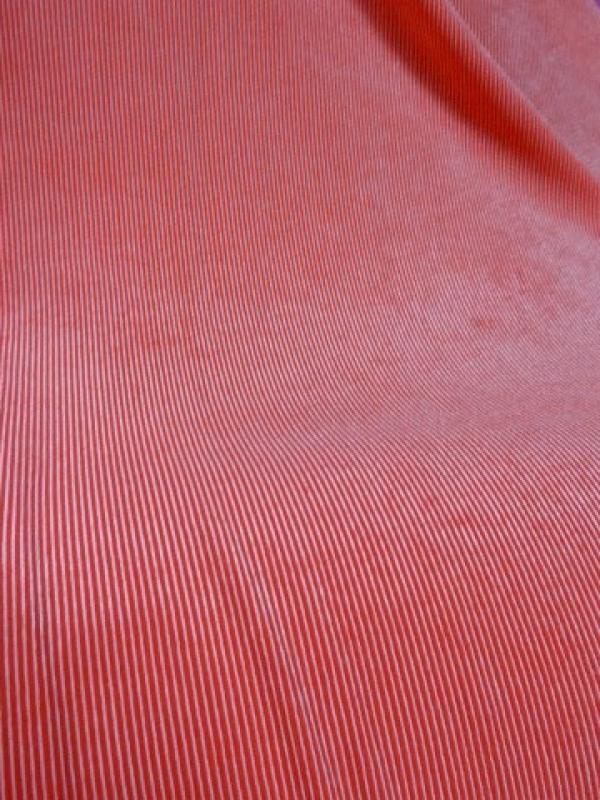 Lycra finement cotele moire teintes grenadine blanc 1 