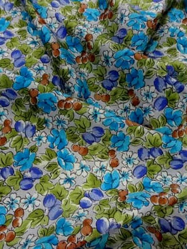 Lycra fleurettes bucoliques 3 