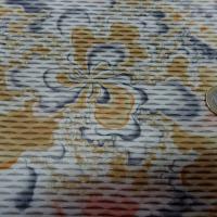 Lycra grege fleurs taches d encre 3 