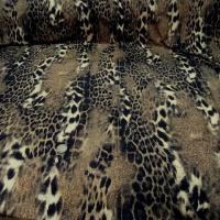 Lycra imprime peau de jaguar flou 4 