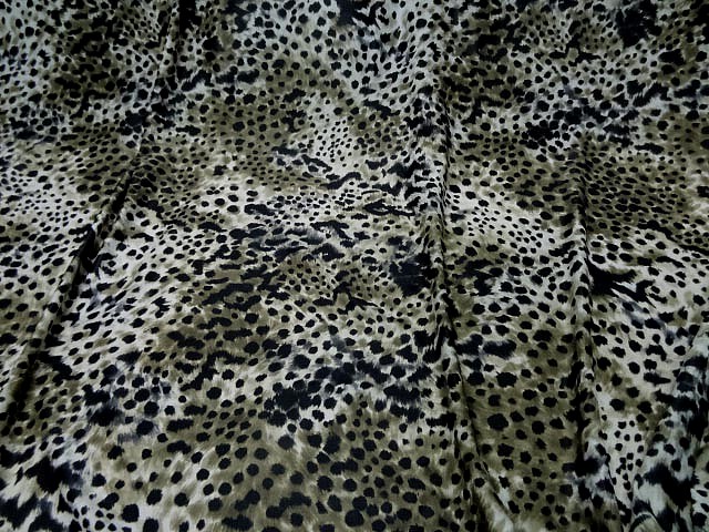 Lycra imprime peau de leopard 1 
