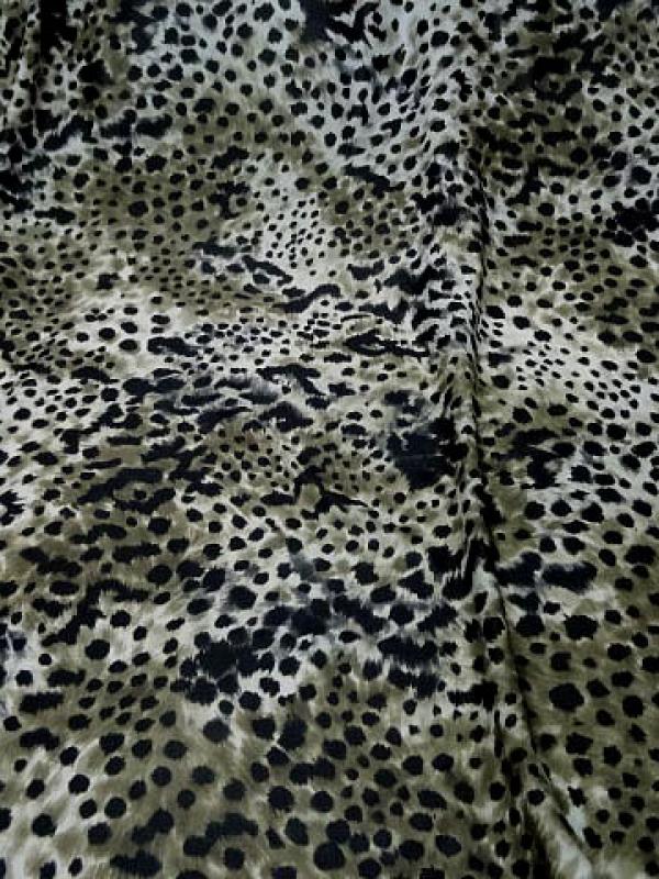 Lycra imprime peau de leopard 1
